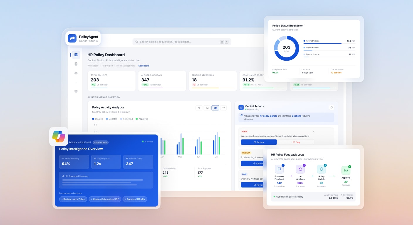 Microsoft Copilot Studio-Based HR Policy Agent